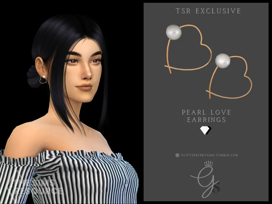 Love Pearl Earrings