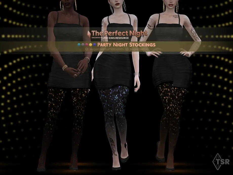 The Perfect Night | Party Night stockings