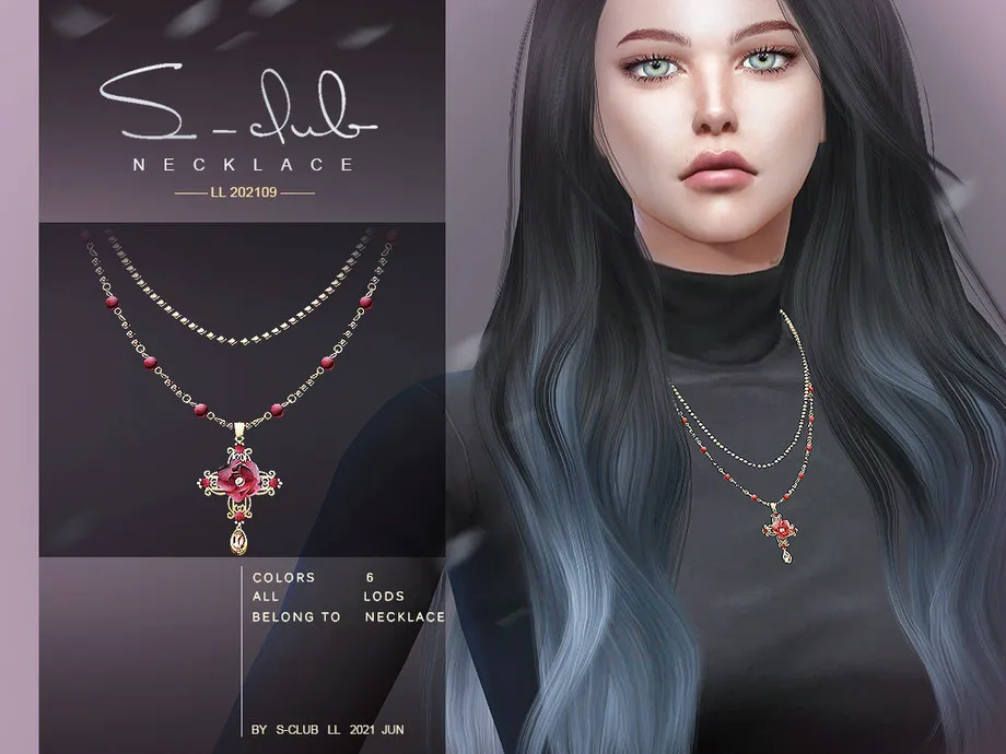 S-Club ts4 LL Necklace 202109
