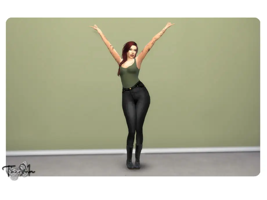 High waisted ACC jeans