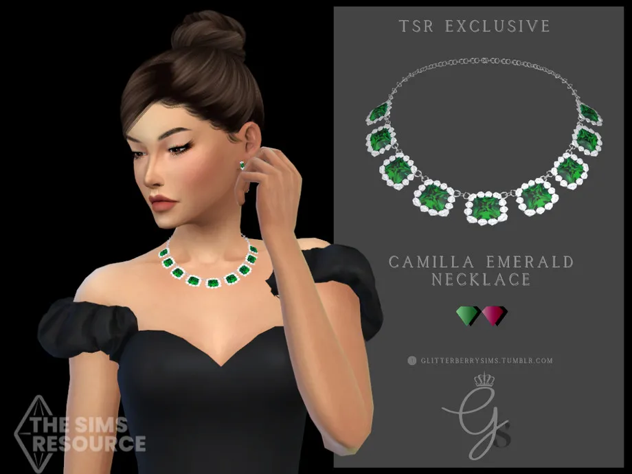 Camilla Emerald Necklace