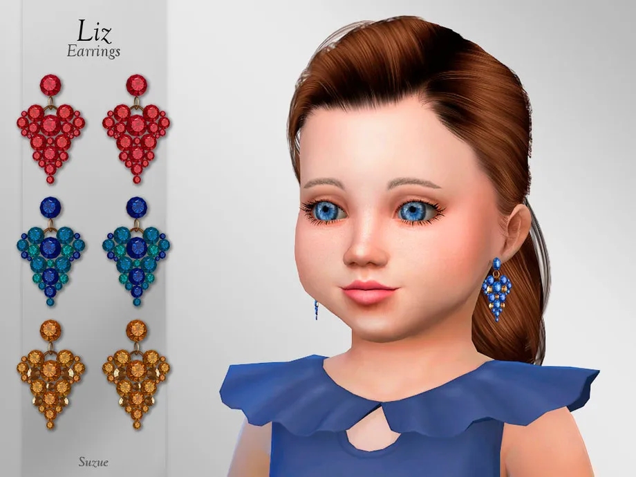 Liz Earrings Toddler