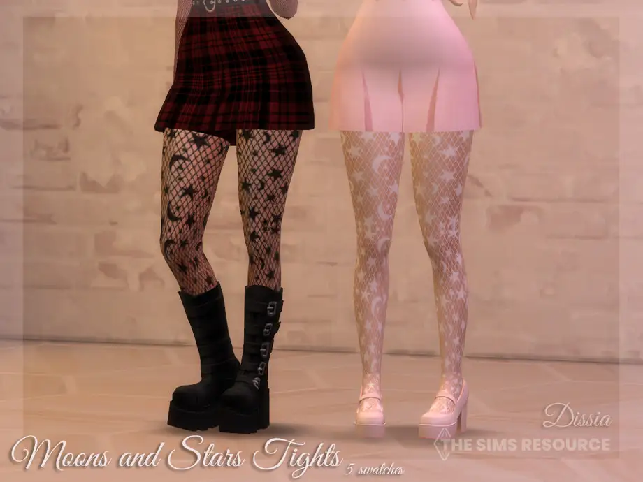 Moons and Stars Tights