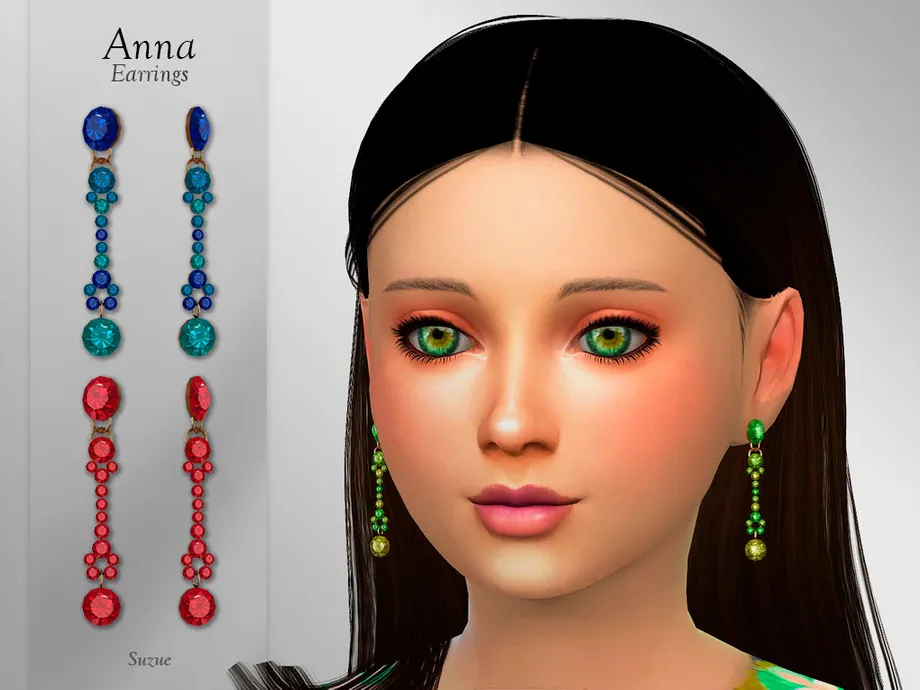 Anna Earrings Child