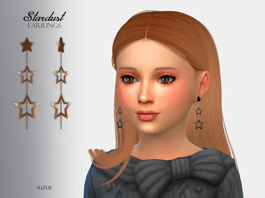 Stardust Earrings Child