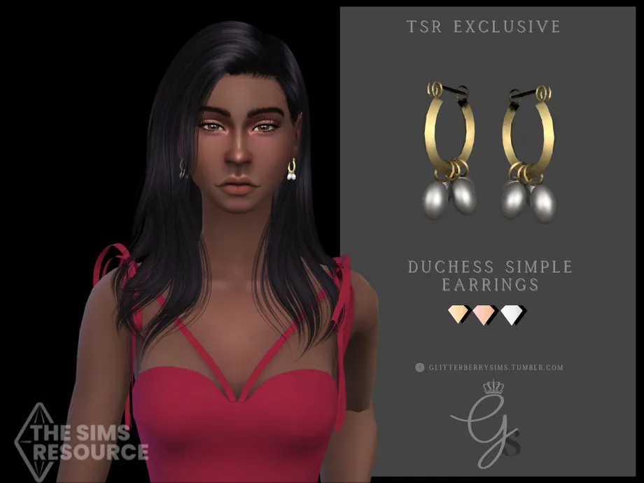 Duchess Simple Earrings