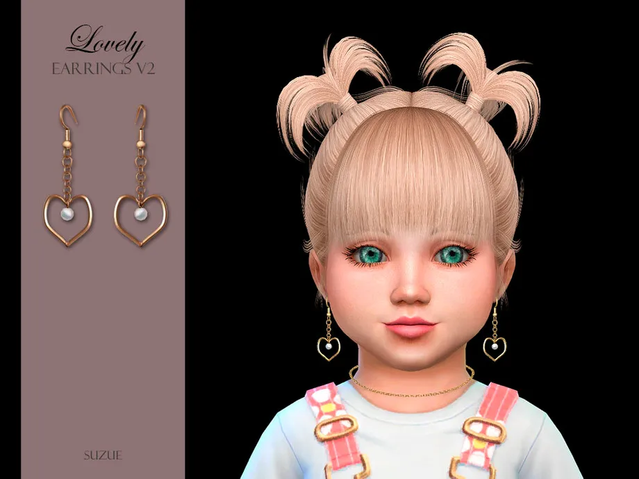 Lovely Earrings v2 Toddler