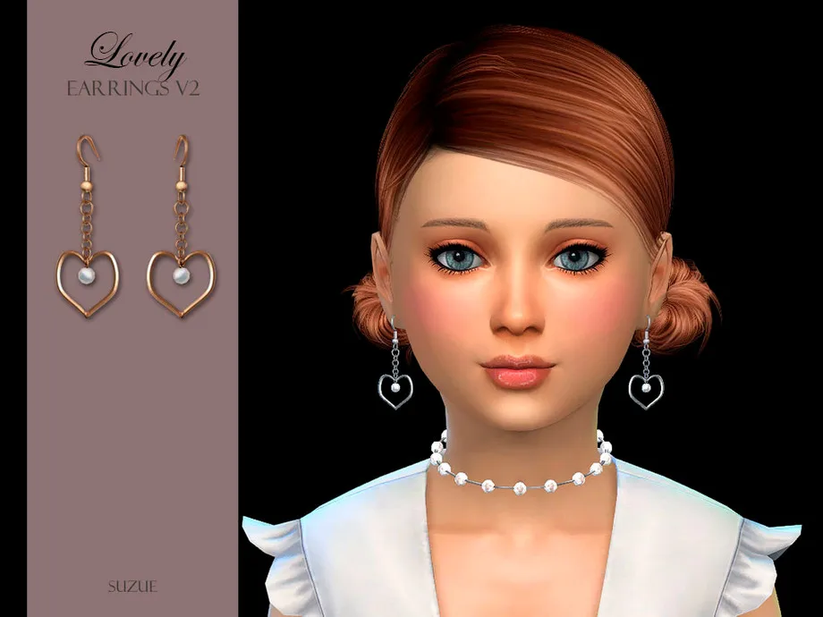 Lovely Earrings v2 Child