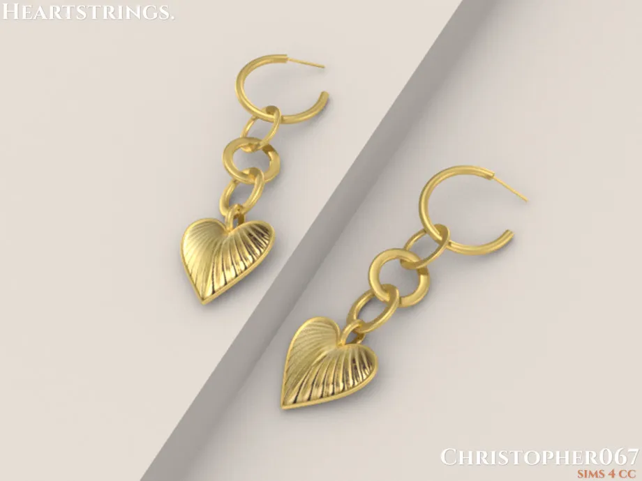 Heartstrings Earrings / Christopher067