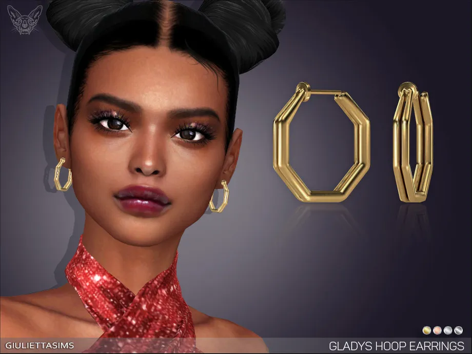 Gladys Hoop Earrings