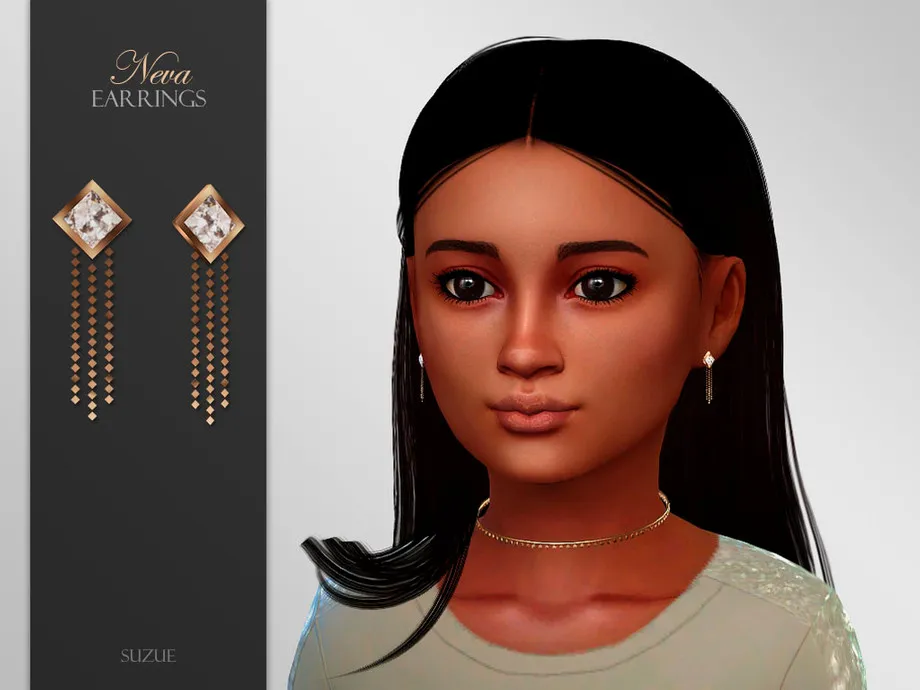 Neva Earrings Child