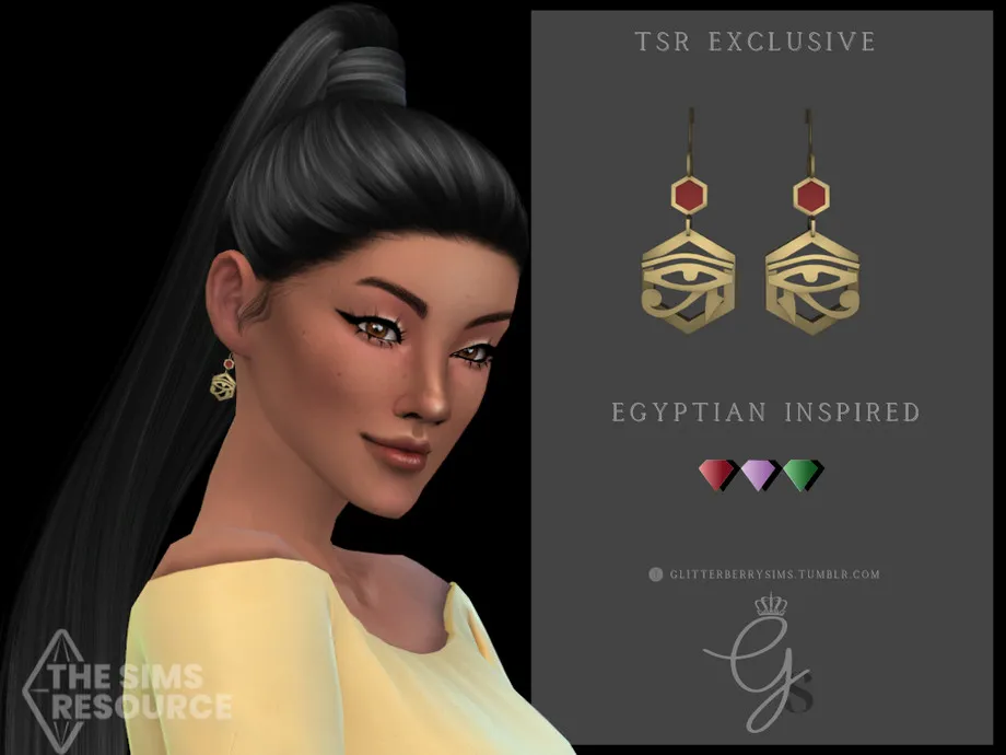 Egyptian Inspired Earrings