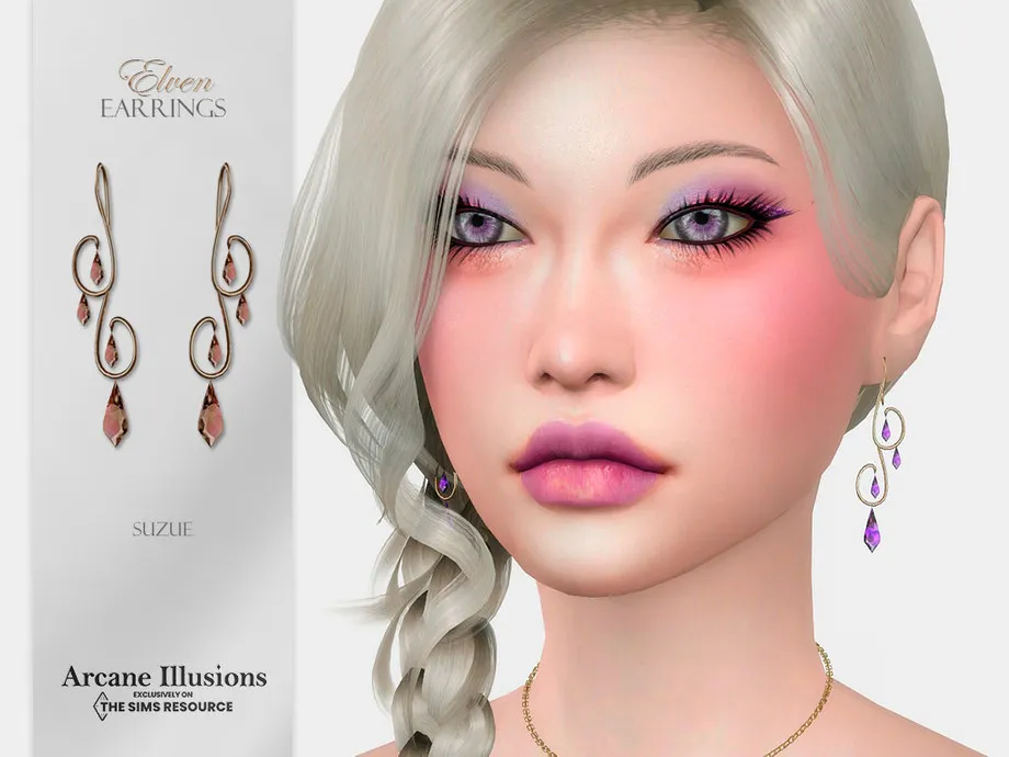 Arcane Illusions Elven Earrings