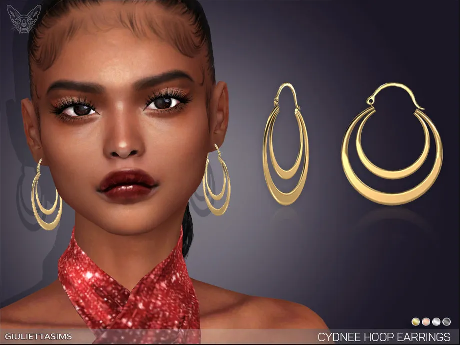 Cydnee Double Hoop Earrings