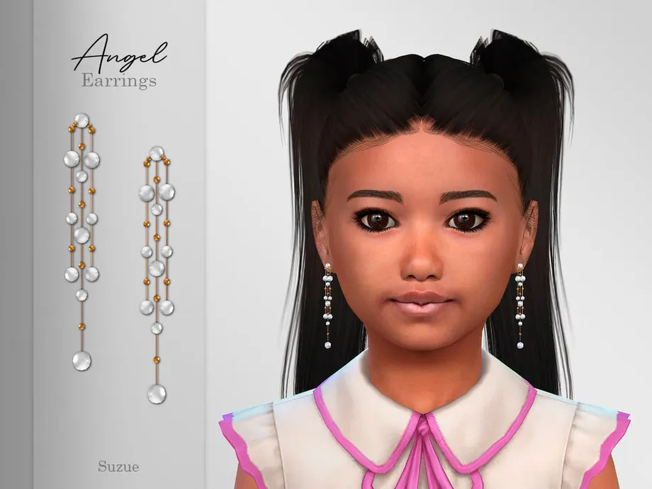 Angel Earrings Child