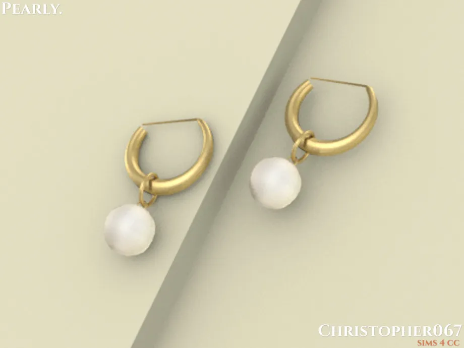 Pearly Earrings / Christopher067