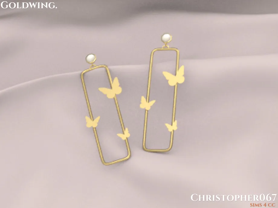 Goldwing Earrings