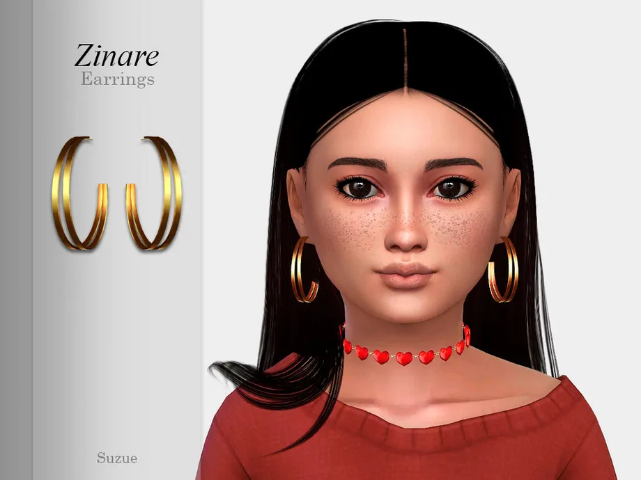 Zinare Earrings Child