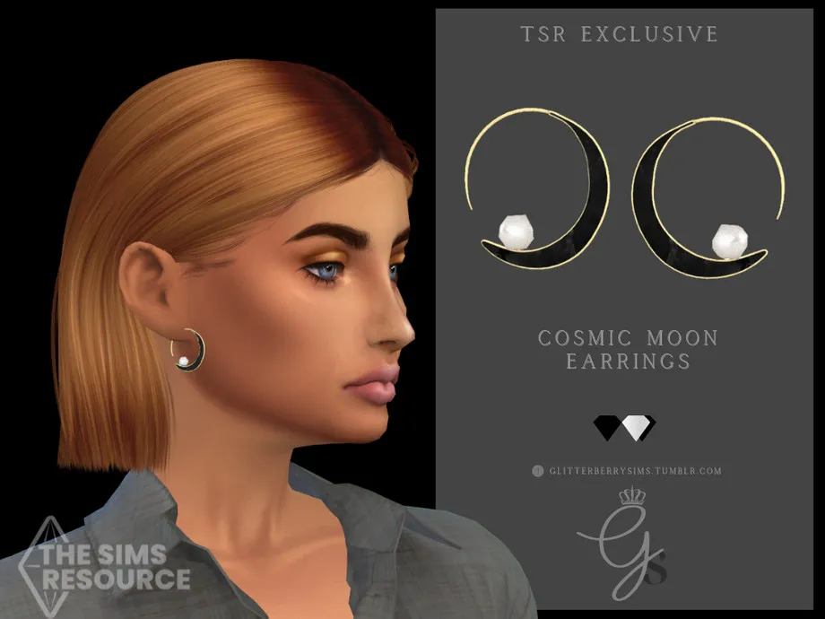 Cosmic Moon Earrings
