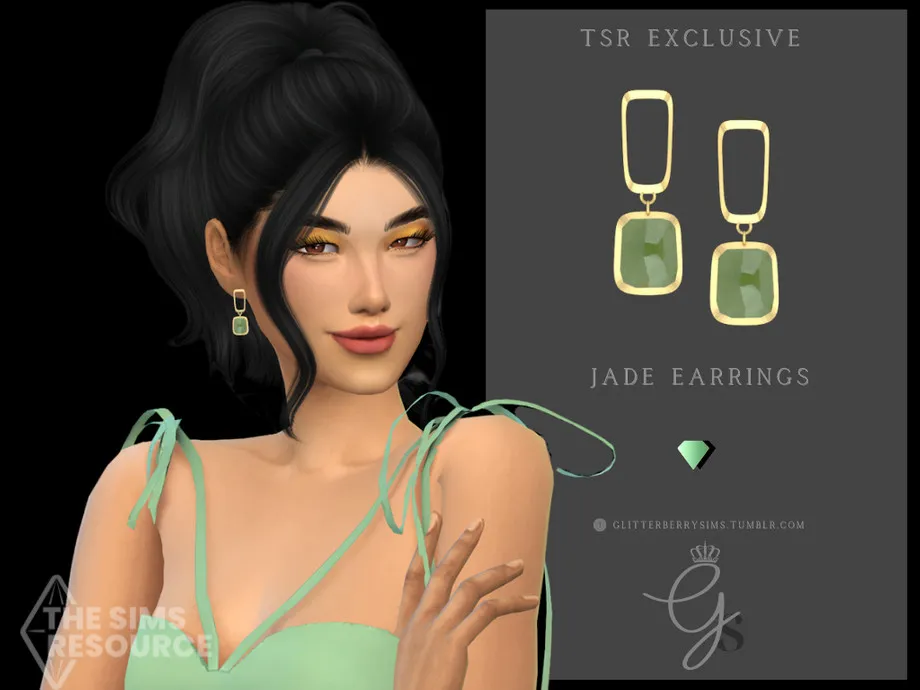 Jade Earrings