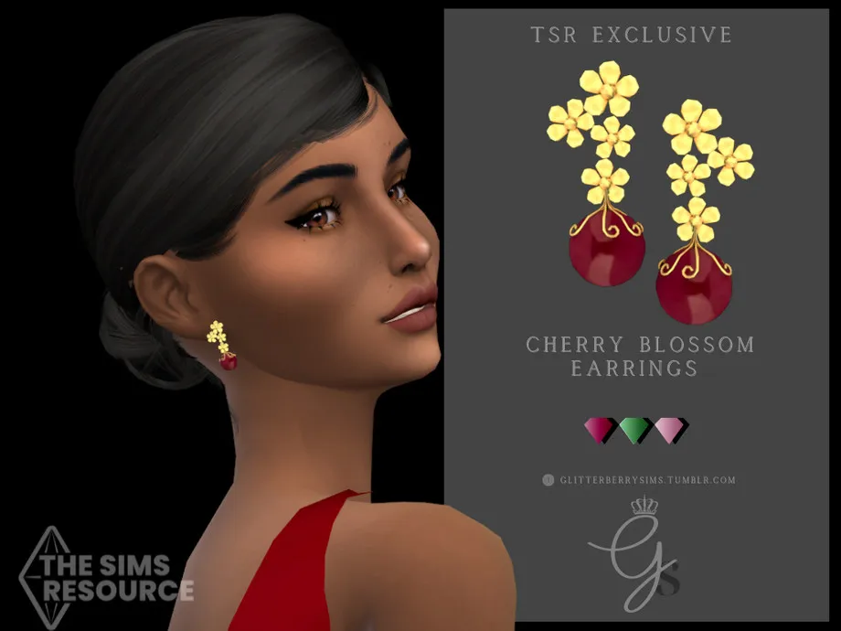 Cherry Blossom Earrings