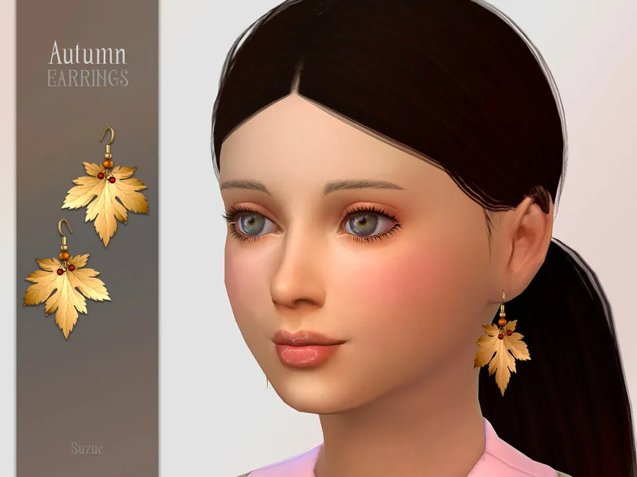 Autumn Earrings Child