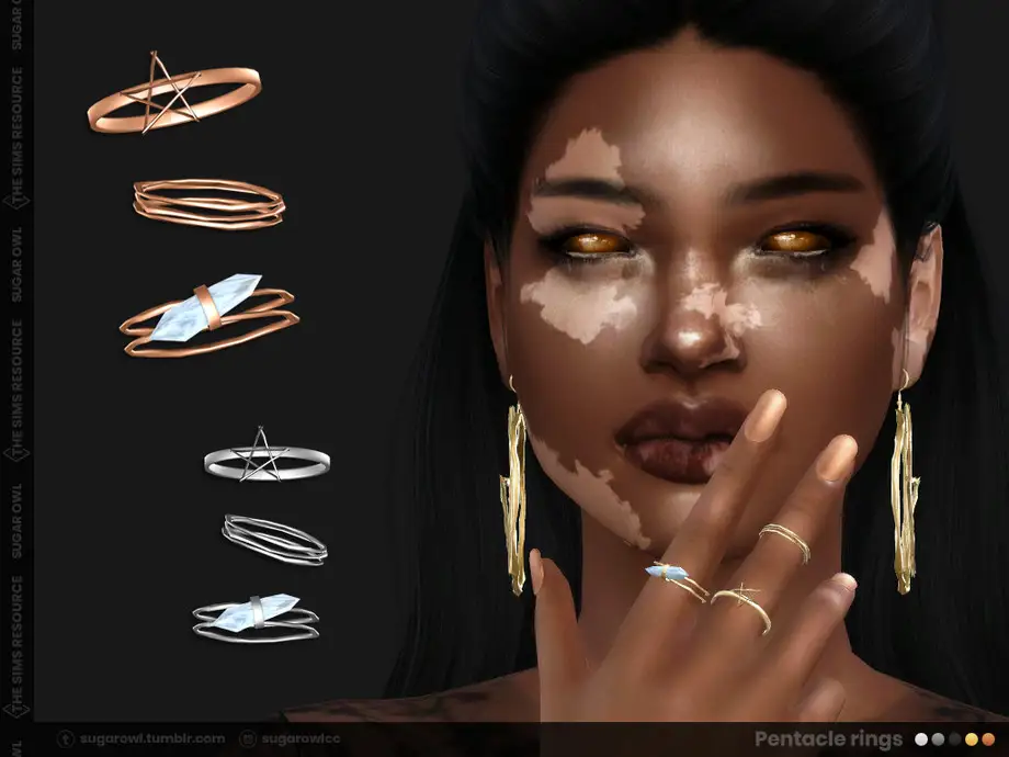 Pentacle rings | Simblreen 2021