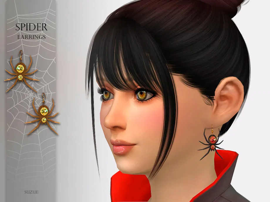 Spider Earrings Child