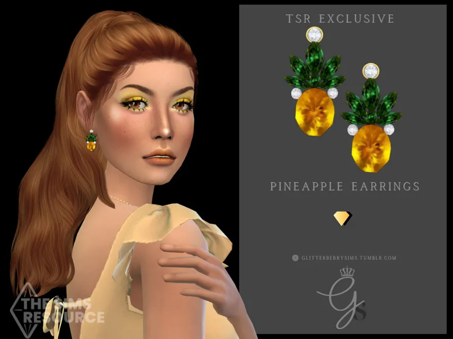 Pineapple Earrings