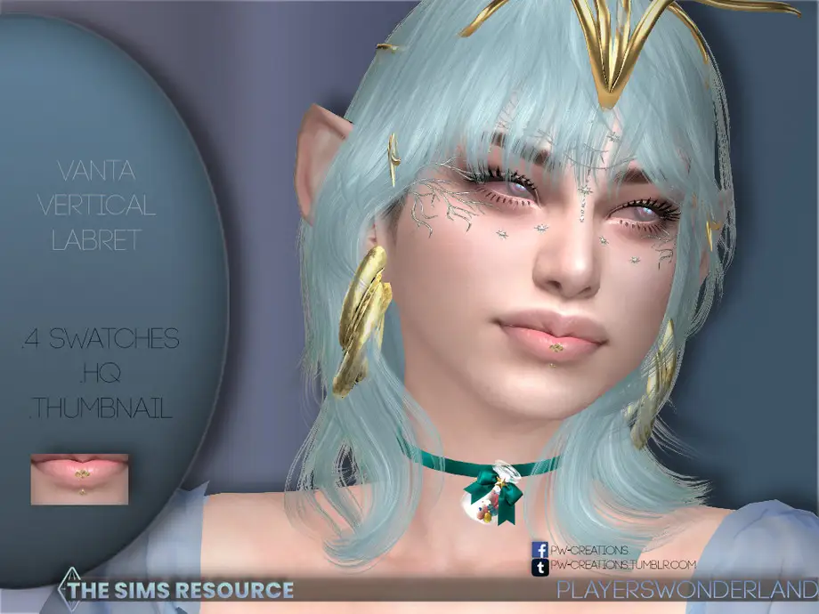 Vanta Vertical Labret