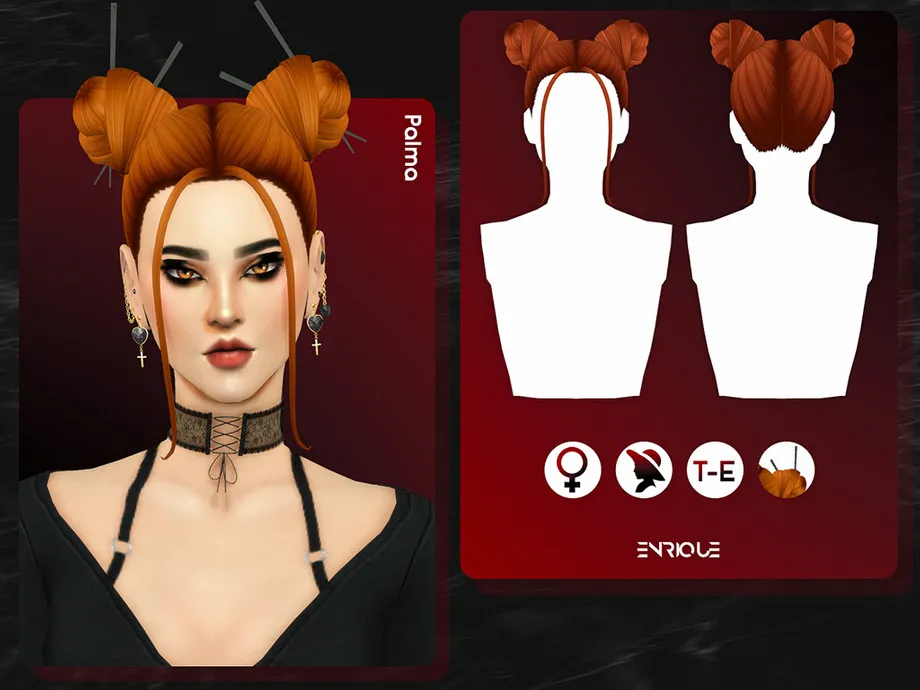 Palma Hairstyle (HairSticks)