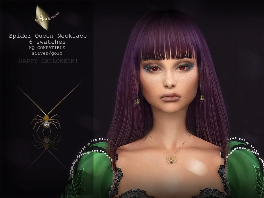 Spider Queen Necklace [Halloween 2021]