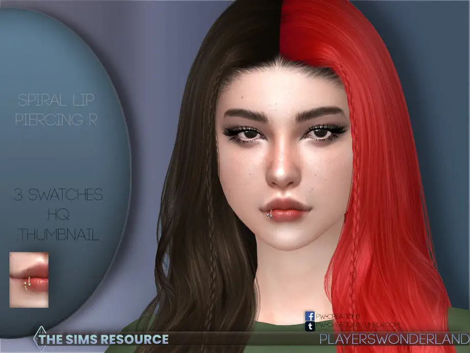 PWSpiralPiercingLipR