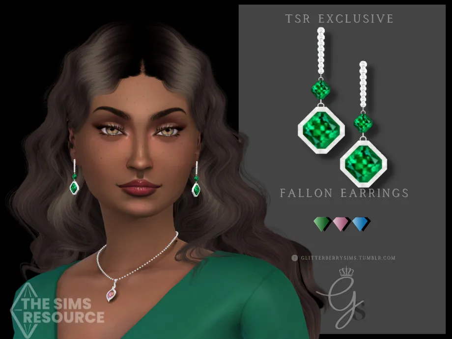 Emerald Earrings