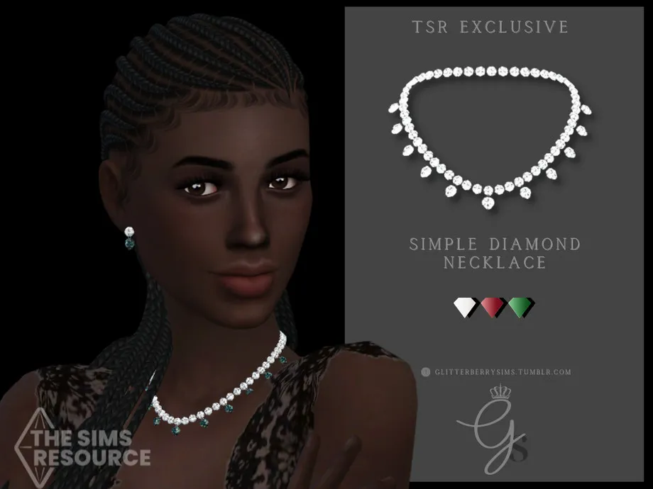 Simple Diamond Necklace