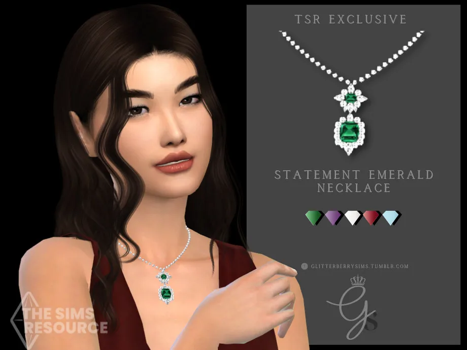 Statement Emerald Necklace