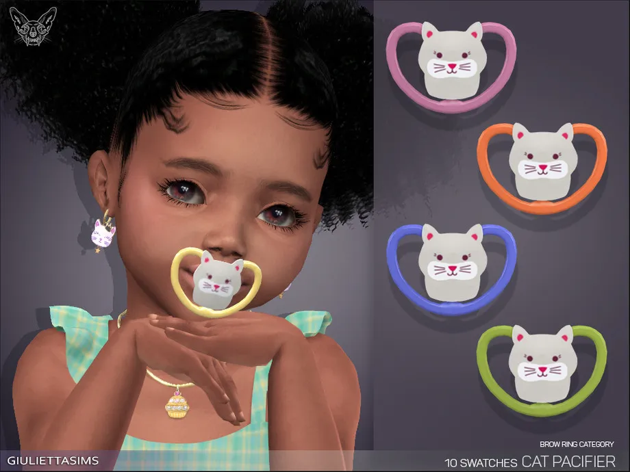 Cat Pacifier (brow ring category)