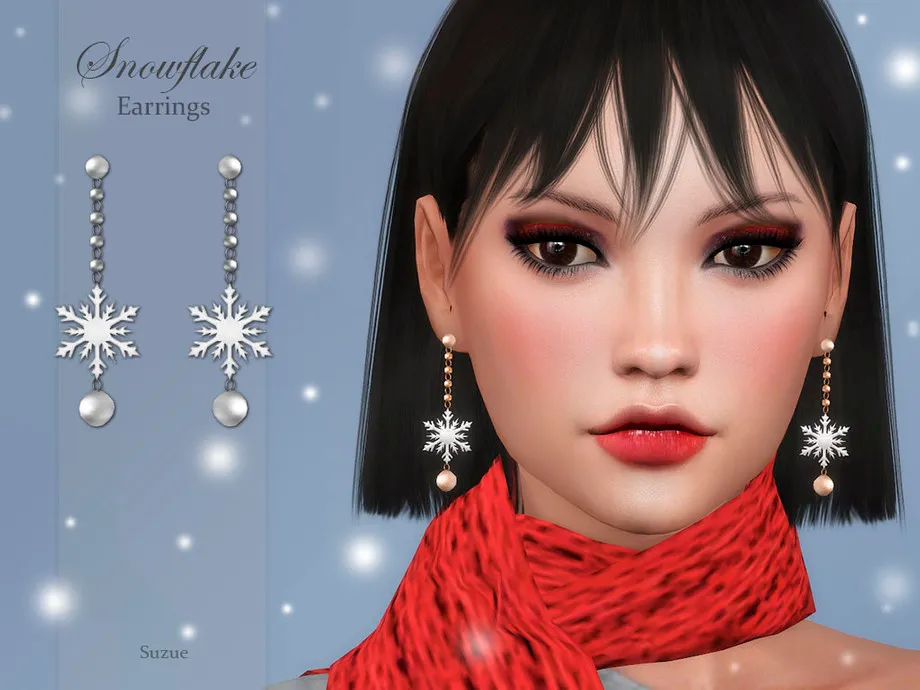 Snowflake Earrings