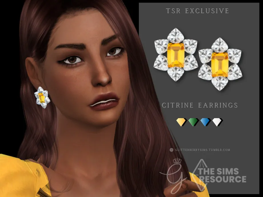 Citrine Earrings