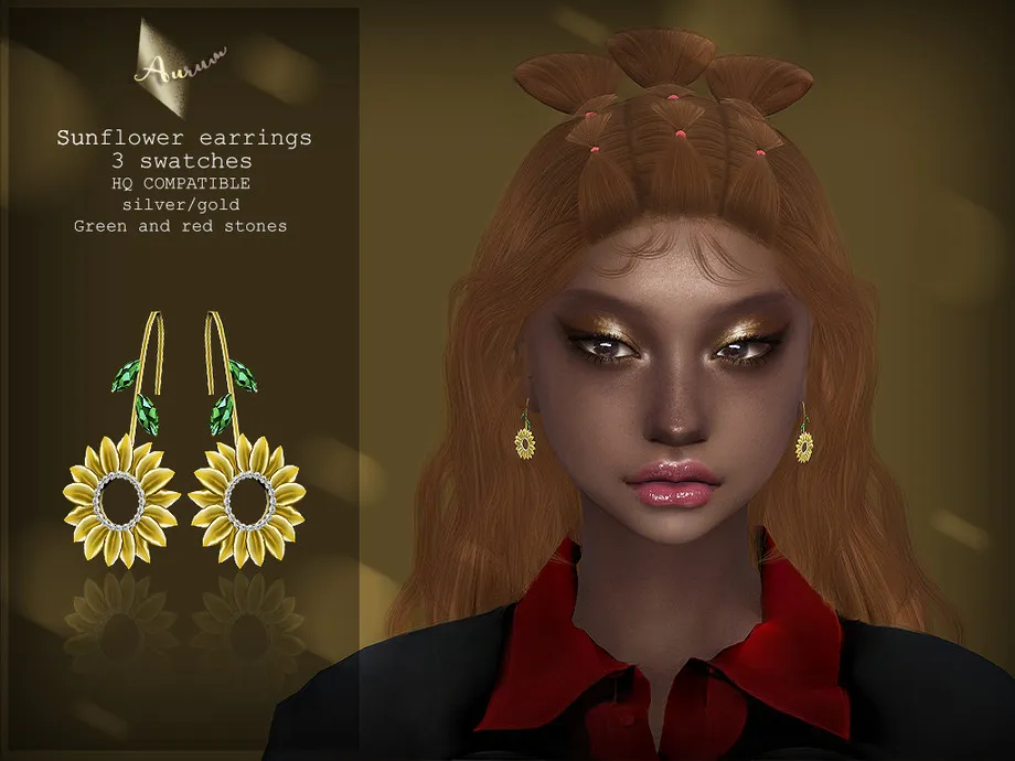 w-920h-690-3349633.jpg Sunflower earrings - Image 1