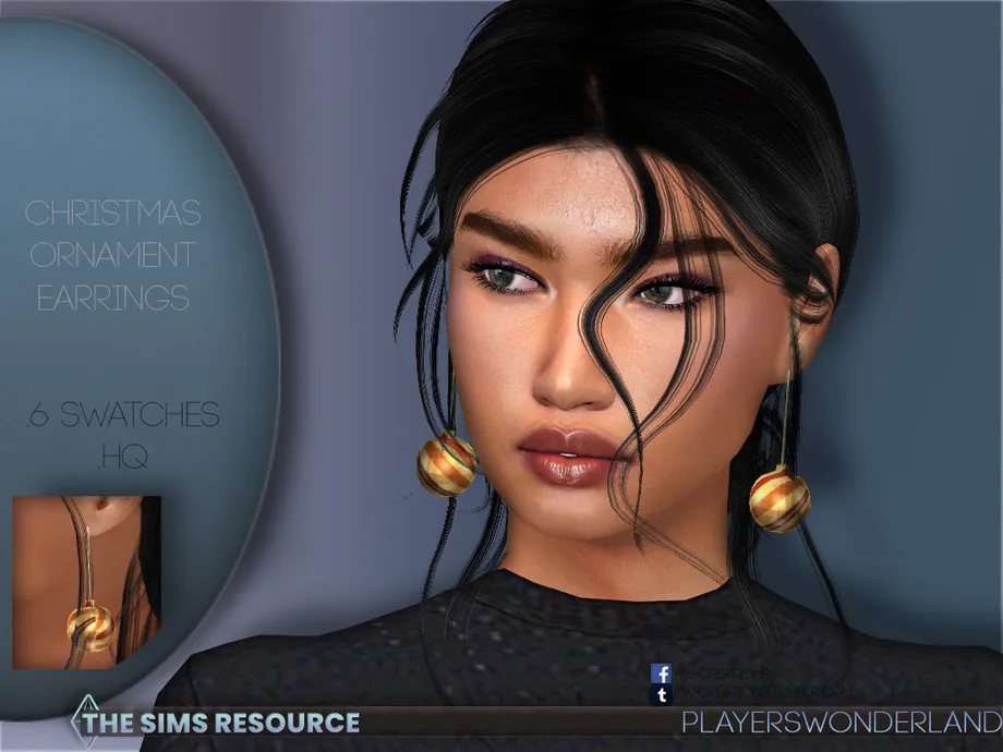 Christmas Ornament Earrings