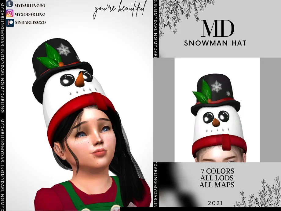 snowman hat toddler
