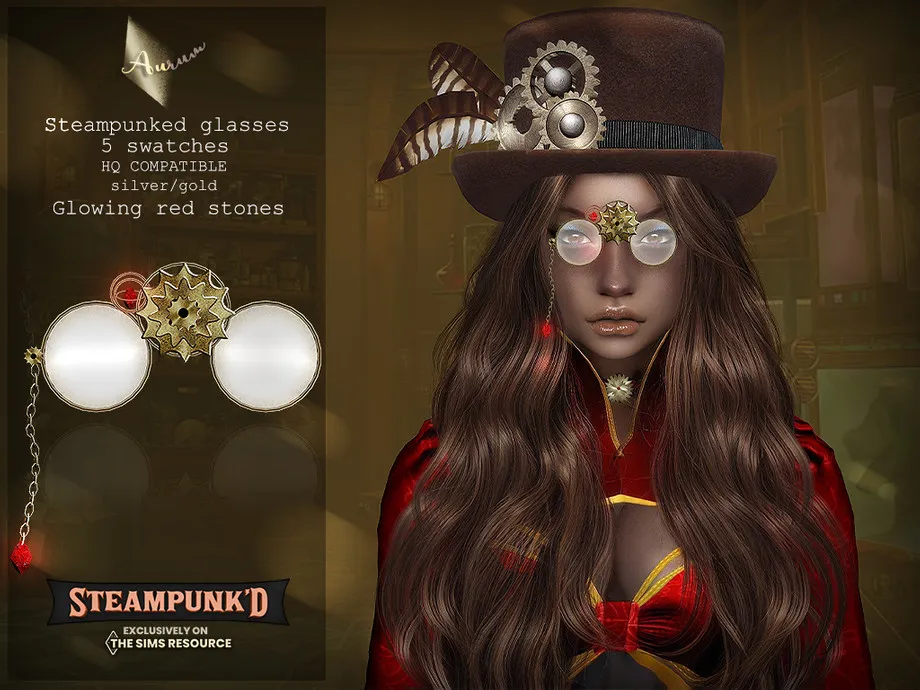 Steampunked - Crystalloid Glasses