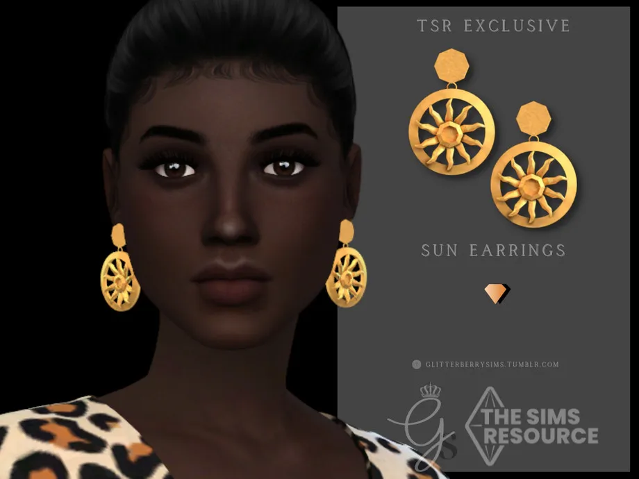 Sun Earrings