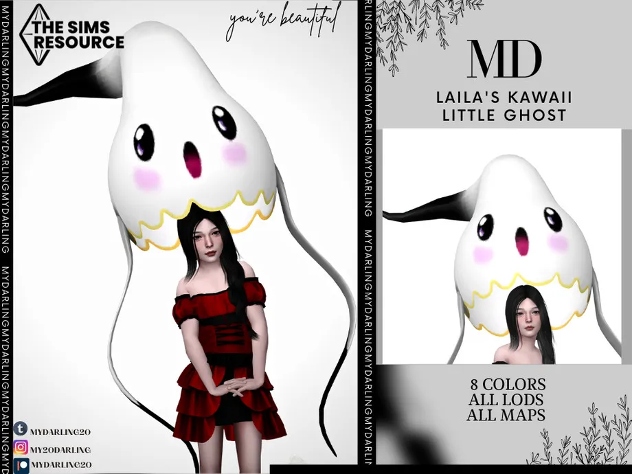 laila's kawaii little ghost Child