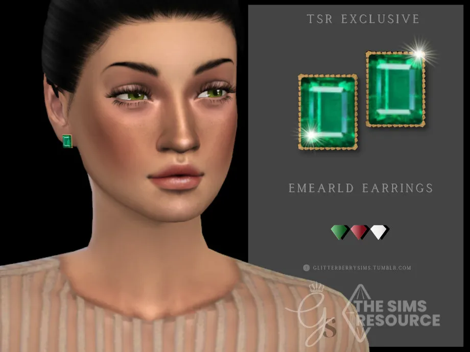 Emerald Earrings