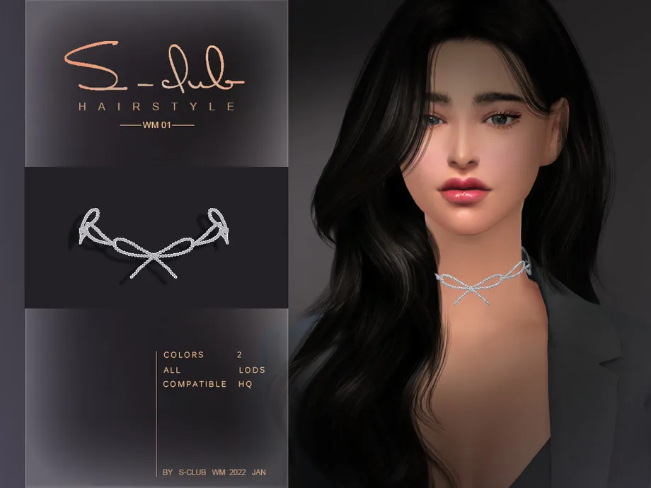 Crystal necklace by S-Club