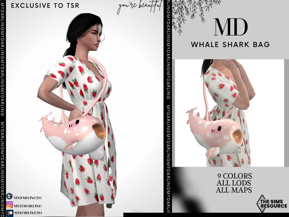 whale shark bag ADULT