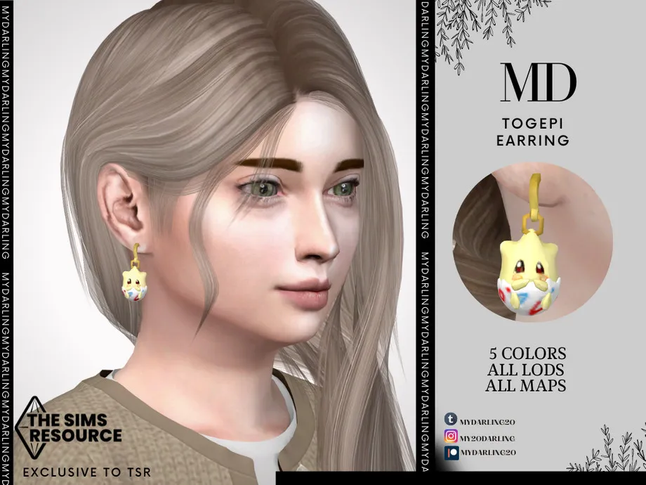 Togepi  Earring CHILD