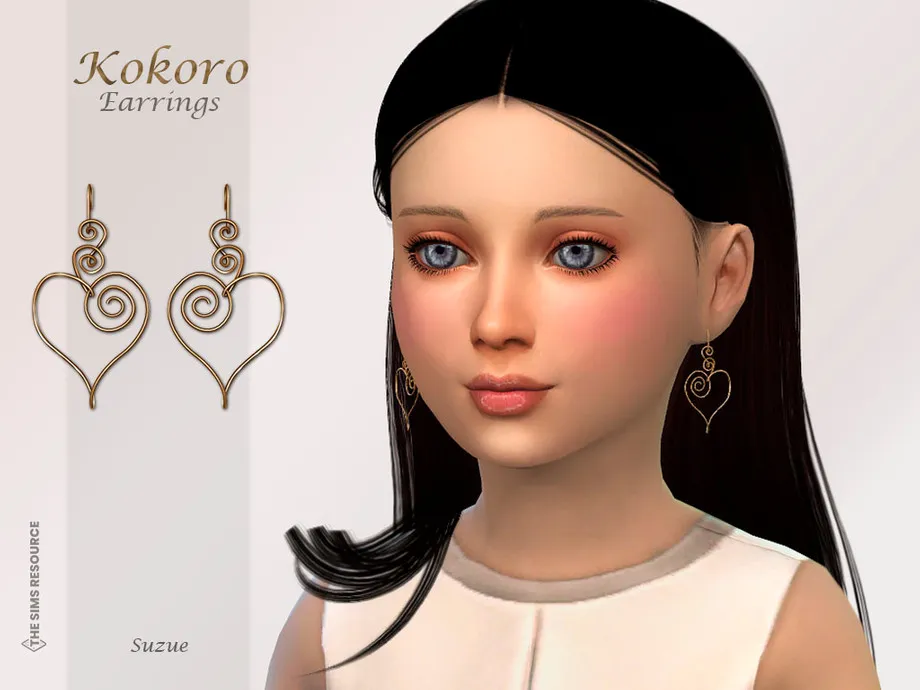 Kokoro Earrings Child